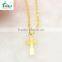 Gold cross necklace