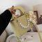 Small bag female summer 2021 new fashion portable small square bag high sense foreign style Single Shoulder Messenger Bag Diana bag