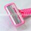 Replacement Shaver face razor China factory wholesale women body leg bikini shaver customised pink razor 6blades