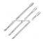 Nail Cuticle Pusher Double-heads dead skin push stainless steel nail removal steel push nail art manicure nursing tool