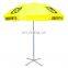 Promotion advertising print beach sun big giant outdoor umbrella