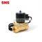 SNS 2WF350-35 110V explosion-proof normally closed pneumatic large diameter coil brass solenoid valve