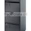 (DL-V4)Grey foldable 4 drawers metal slim file cabinets for sale