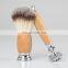 China Manufacturer Customized Metal Stand Nylon Hair Bamboo Shaving Brush