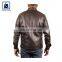 Wholesale Supply High Black Fitting Biker Style Men Genuine Leather Jacket Manufacturer