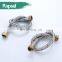 Length Optional Stainless Steel Flexible Braided Metal Hose For Wash Basin