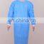 Disposable Isolation Gowns, 100/Case, Fluid Resistant Durable Comfortable Visit Coat