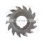 LIVTER 100 125 150 Groove Cutter White Steel Three-Sided Blade High-Speed Steel High-Speed Steel Milling Cutter Can be Custom