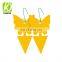 Yellow PP Board Shapes Sticky Gnat Garden Insect Glue Traps