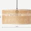 New Trends 2023 Rattan Lampshade Woven rattan pendant light wicker ceiling light decor manufacturer