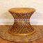 Hot Product Round Shaped Rattan Side table indoor High Quality Coffee Table Stool Vietnam Manufacturer Cheap Wholesale