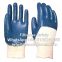Heavy Duty Knit Wrist Cotton Jersey Liner Nitrile Fully/Half Coated Work Gloves