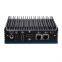Partaker Fanless Mini PC Small Desktop Computer NUC Intel Celeron J4125 Quad Core 1xHD-MI 2xDP 2xLan 6xUSB 1xCOM Windows 10 Pro