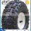 Factory Two Wheels Enclosed Structure Small Rubber Wheelbarrow Wheel 4.10 / 3.50-4
