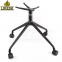 Black Aluminum Pitched Outdoor Swivel Chair Base
