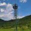 Steel structure microwave antenna communication tower, angle steel 5G signal mobile communication base station tower