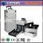 2pcs in1 Professional ABS hard carry hairdresser tool case, aluminum hairdresser trolley make up case