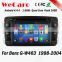 Wecaro WC-MB7507 Android 4.4.4 touch screen for mercedes g w463 car multimedia system 1998 - 2004 bluetooth