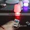 Small LED table light and lighting with remote control