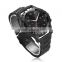 best hot sell metal panel men heart rate watch with metal strap 2016