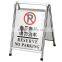 Aluminum No Parking Sign Board Stand