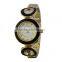 Unique Bracelet Bangle Watch Quartz Stainless Steel Women Watch