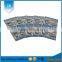 Custom printed machine hot silver label sticker