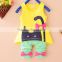 2016 short sleeve baby clothes birthday girl clothing sets 1years kids outfits infant summer shirts sets                        
                                                Quality Choice