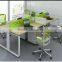 120 degree office workstation vari desk steel staff partition desk (SZ-WS063)
