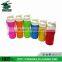 personalized oem fashion style silicone water bottle