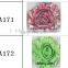 1.5" Shiny Lovely Rosette Shabby Flowers Trim,Chiffon Shabby Flowers,Shabby Chiffon Flowers