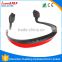 2016 Fashion Christmas gift wireless Bluetooth headset V4.0 earphone bone conduction promotional headphones