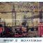 Shabby chic rectangle wooden wall hanging picture for restaurant