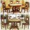 delicacy glass top stainless steel frame dining table factory sell directly HYE 23