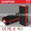 SUNPOW jump starter 12,000mAh super power bank portable 12V jump starter car charger battery booster pack super power bank