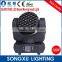 36*3w factory price rgbw moving head led beam for stage used