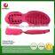 comfortable colorful young lady sports rubber sole