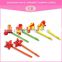 new arrival polymer hair pins clay pink blue purple flower shape hair nickel free bobby pin for girls