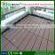 Grooved deck board for black plastic composite deck board with high quality plastic composite decking floor