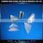 3x3x4cm Right Angle Optical Glass Round Edges/Round Corners                        
                                                Quality Choice