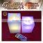 3*AAA battery pillar remote control flameless led candles