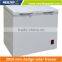 277L DC solar freezer double temperature solar fridge freezer