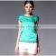 OEM Women's Shirts,Formal Chiffon Long Sleeves Blouses,Fancy Silk Tops and Tees