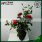 decoration silk rose bonsai