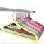 flocked hanger Plant a pullover non-slip hanger Drying rack Clothes-horse clothes hang