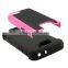 New product Three in one layers Shockproof Defender football pattern rubber Armor Heavy duty ballistic combo Case for LG L90