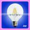 big outdoor globe shape dimmable G95/G30 LED filament bulb E27/B22D/E26