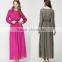 Wholesale Clothing Long Sleeve Kaftan Abaya Indonesia