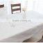 Hand embroidered white cotton table cloth No.15