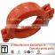 Concrete pump spare parts, Forging Sany concrete pump steel pipe Coupling, DN 125 5--1/2' Bolt